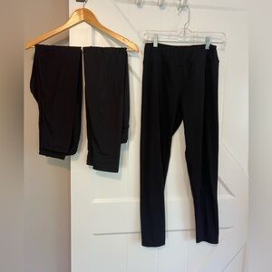 Fabulegs set of 3 black leggings